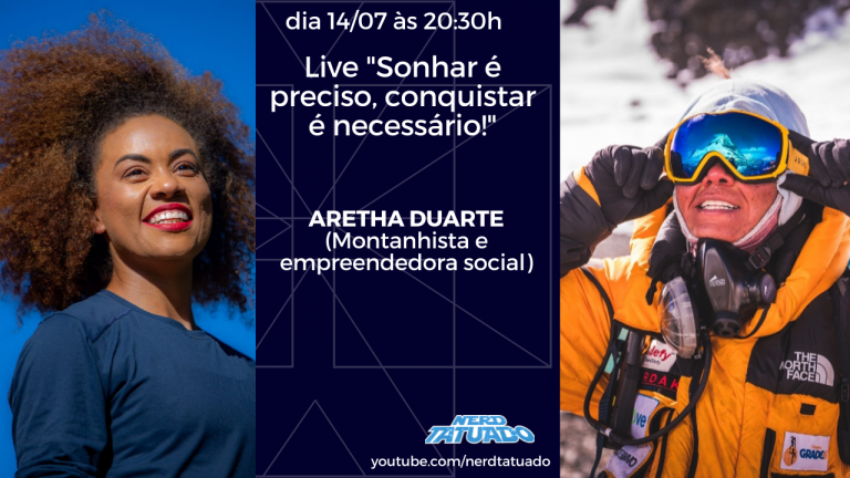 Aretha Duarte: Sonhar é preciso, conquistar é necessário! – Ntcast 79