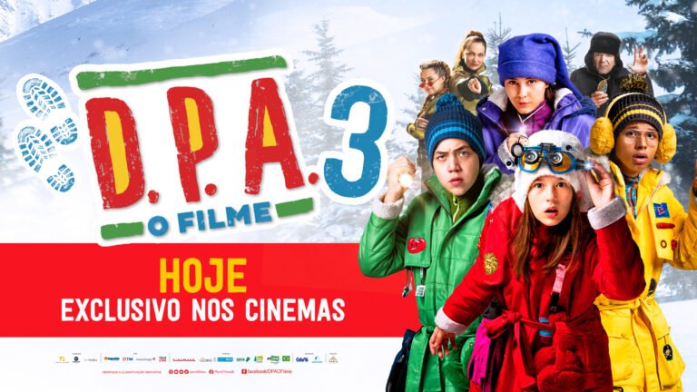 ‘D.P.A.3 – UMA AVENTURA NO FIM DO MUNDO’ já está nos cinemas