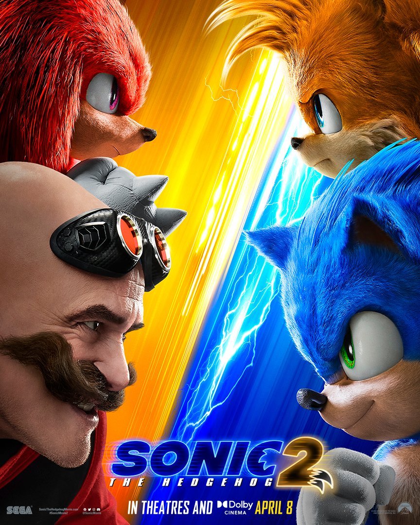 Sonic 2: O Filme é maior e melhor do que o primeiro filme