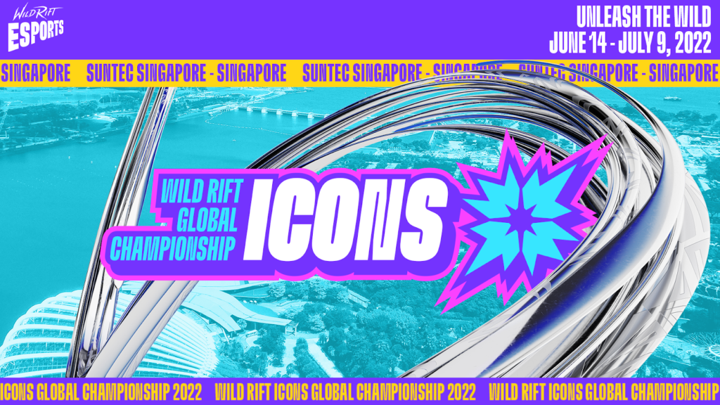 Icons 2022- Campeonato Mundial de Wild Rift acontecerá em Singapura