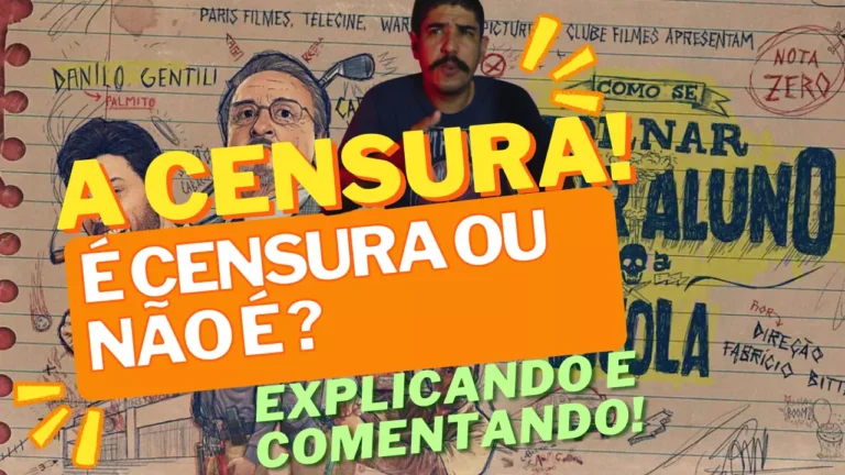 É censura ou não é? Comentando O FILME DO DANILO GENTILI
