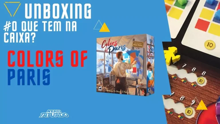 O Que tem na Caixa? Unboxing Colors of Paris
