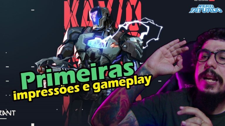 PRIMEIRAS IMPRESSÕES e GAMEPLAY COM O NOVO AGENTE KAY/O | VALORANT