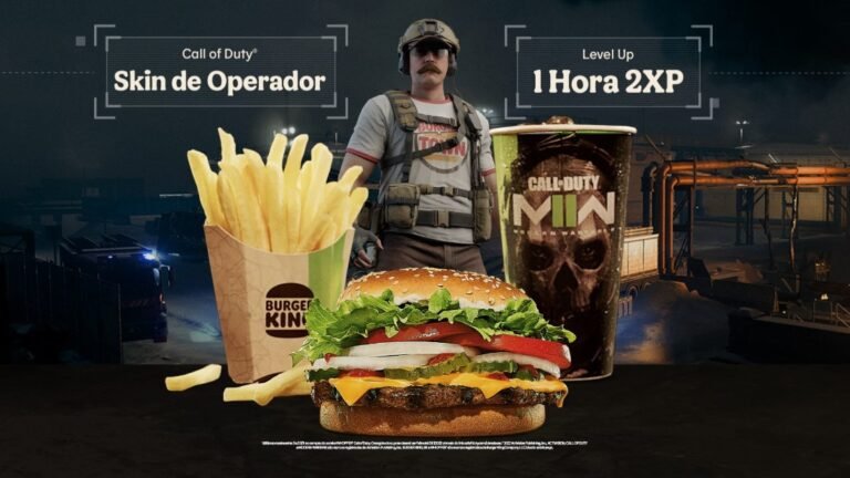 Confira a Collab entre Burguer King e Call of Duty