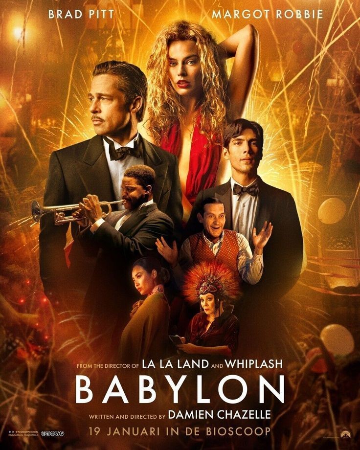 Crítica do filme Babilônia com Margot Robbie e Brad Pitt - Nerd Tatuado
