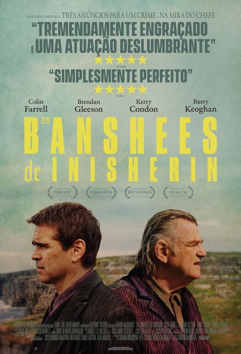 Os Banshees de Inisherin ganha data de estreia no Brasil