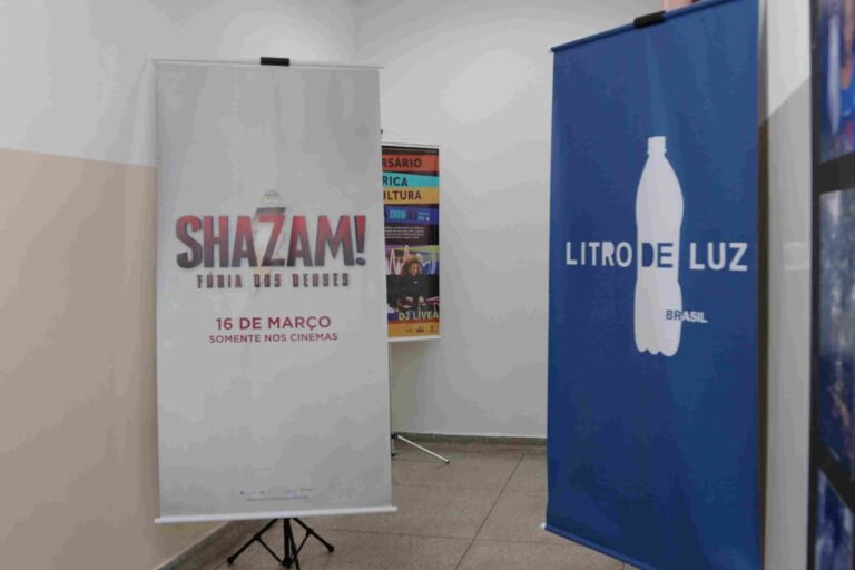Shazam 2: WB e Litro de Luz Brasil promovem ação especial em  São Paulo