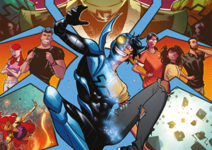 PANINI LANÇA NOVAS OBRAS DE BESOURO AZUL EM ESQUENTA PARA O FILME