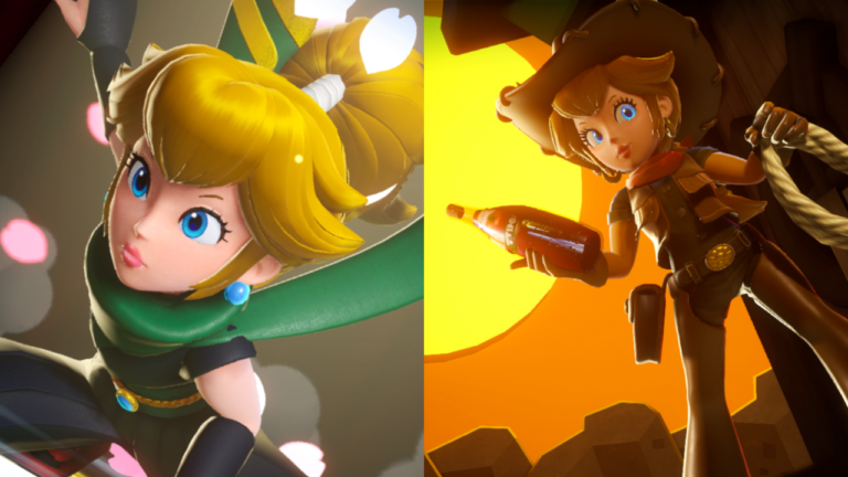 As transformações Peach ninja e Peach vaqueira se juntam ao elenco de Princess Peach: Showtime!