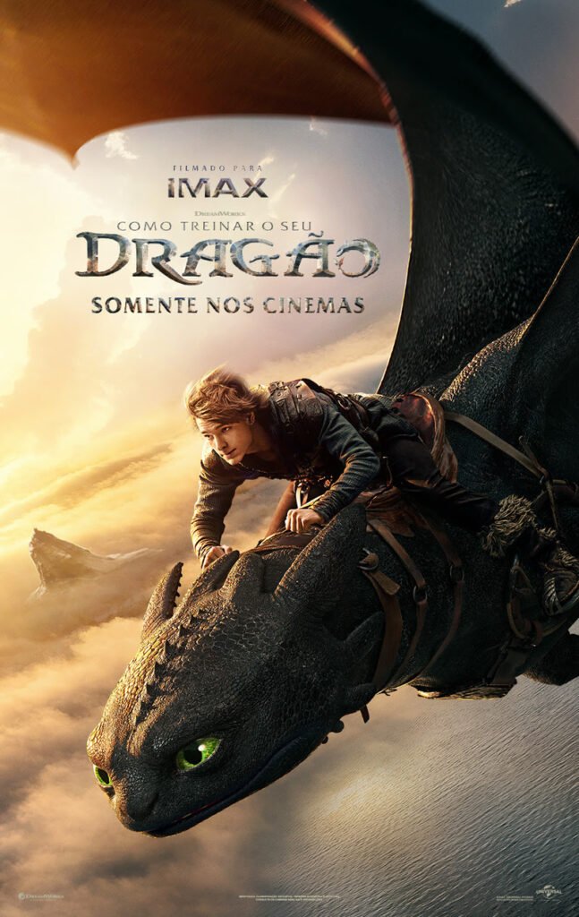 Live-action de Como Treinar o Seu Dragão ganha trailer e pôster épicos