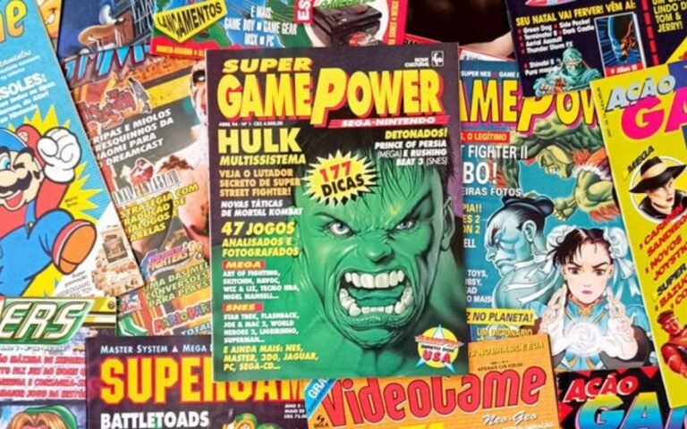 Livro “Revistas que Jogávamos” Celebra Era de Ouro Gamer Brasileira