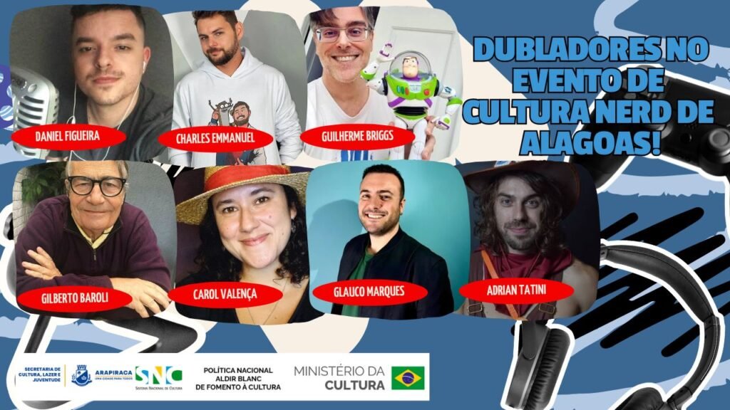 Ntcast 149– Entrevista com dubladores no cultura nerd de Alagoas